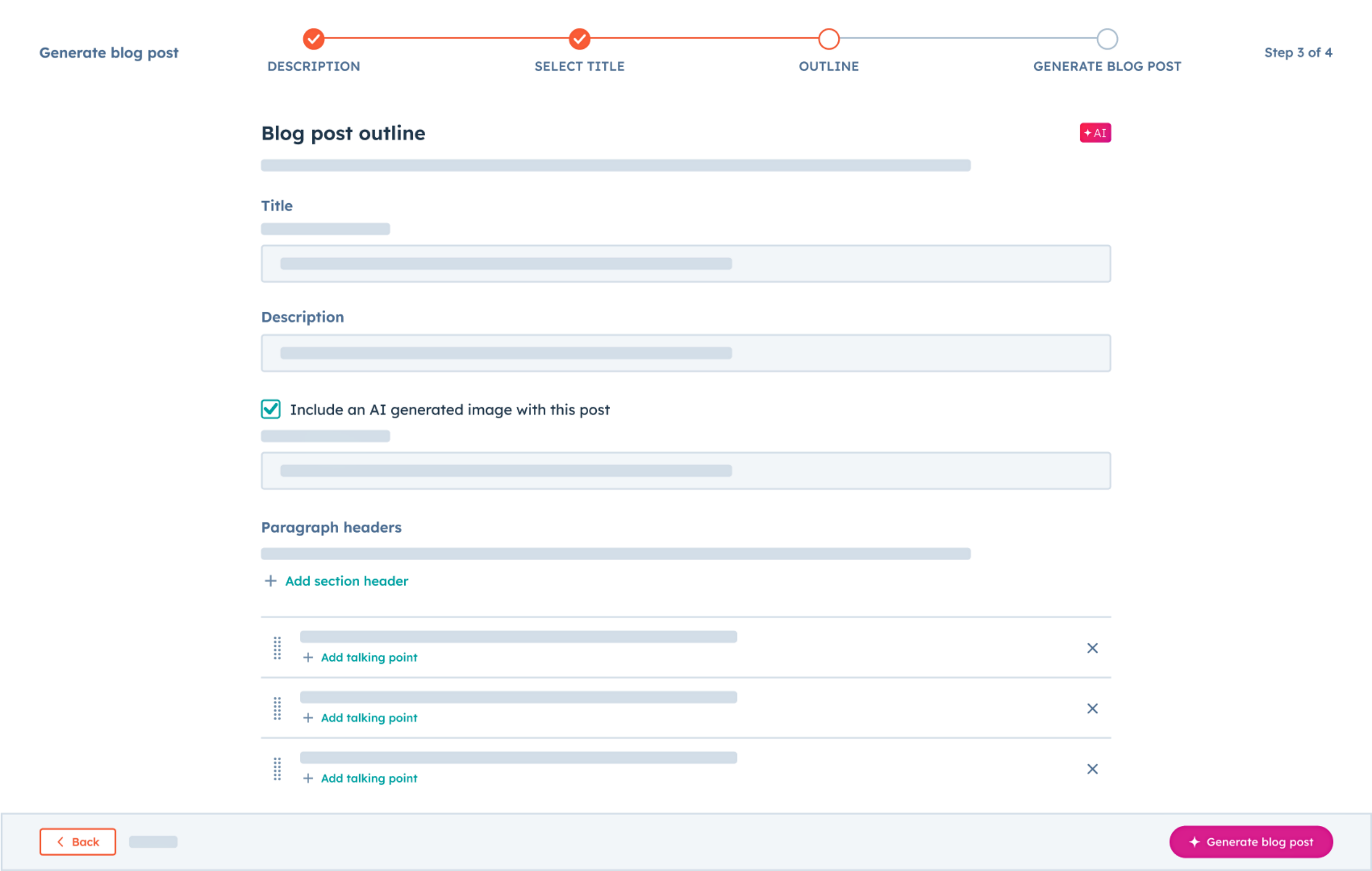 Creating Blog Posts using HubSpot Breeze Content Agent