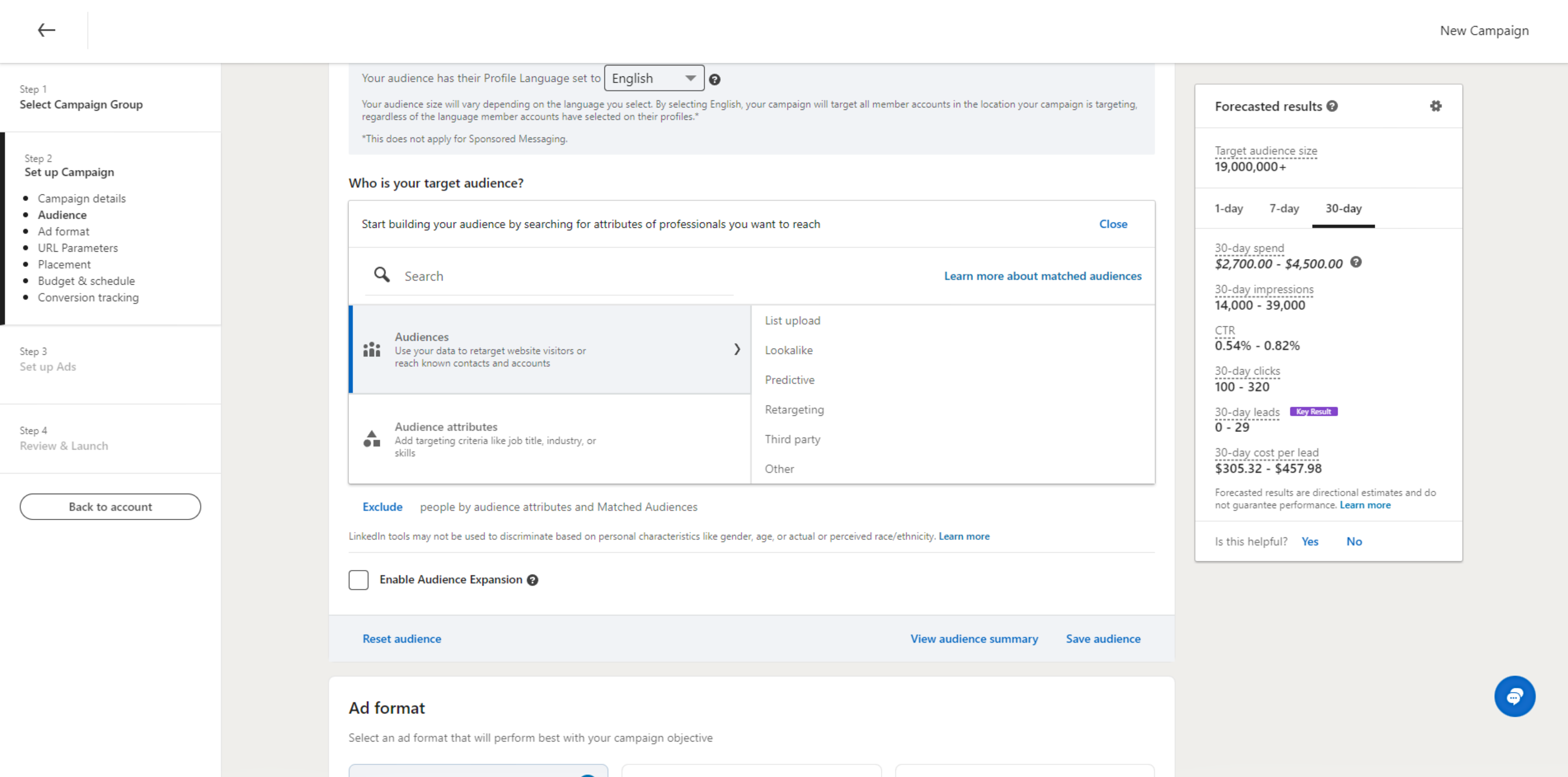 Advanced Targeting Features of LinkedIn